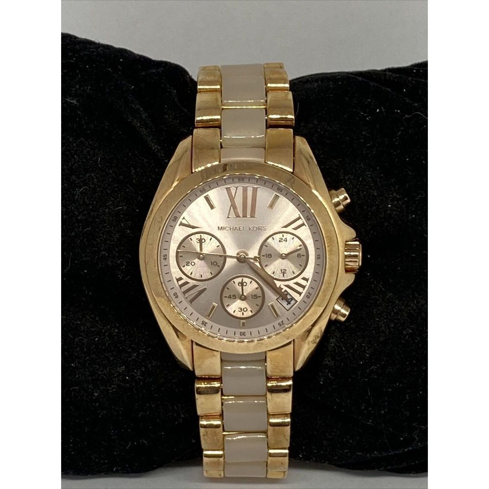 Michael Kors Bradshaw MK6066 Women's Stainless Steel Analog Dial Watch RQ24 - Picture 3 of 12